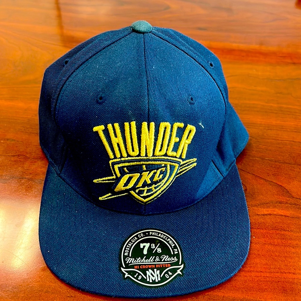 Oklahoma thunder fitted hat